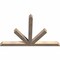 Ekena Millwork Saratoga Smooth Timber Gable Bracket, Douglas Fir, 60"W x 40"H x 3 1/2"D x 3 1/2"F, 16/12 Pitch GBW060X40X0404SAR00SDF - alternate 3
